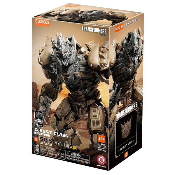 Blokees Transformers Classic Class 22 Transformers Dark Side of the Moon Megatron Model Kit